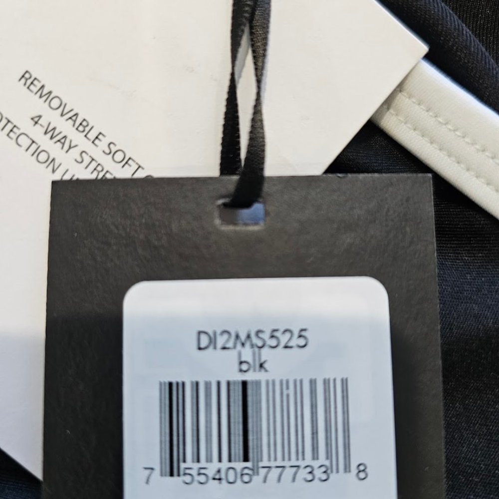 DKNY T-Back One-Piece Swimsuit - Picture 8 of 12
